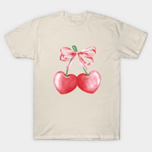 Cherry with bow T-Shirt